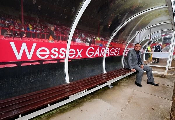 Bristol City FC: Wessex Garages Unveil Newly Branded Dugouts at Ashton Gate Stadium