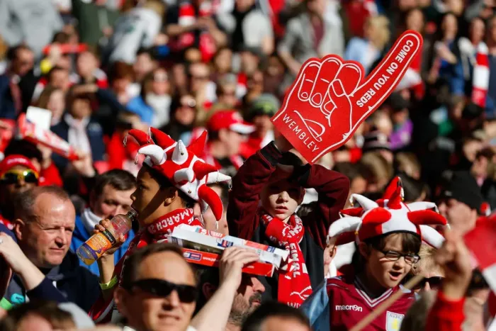 Framed Print : Bristol City FC's Glory: Triumphant Moment at Wembley Amidst Fans Euphoria