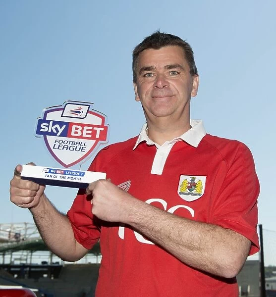 Bristol City FC's Jerry Tocknell Named Sky Bet League One Fan of the Month
