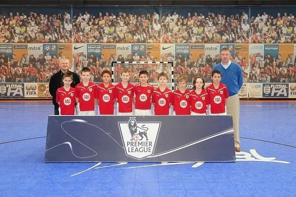 Bristol City First Team at 09-10 Academy Futsal Tournament