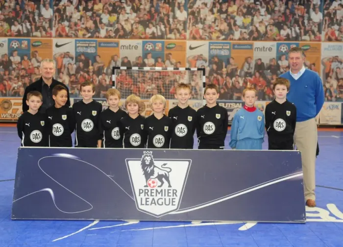 Framed Print : Bristol City First Team at the 09-10 Academy Futsal Tournament
