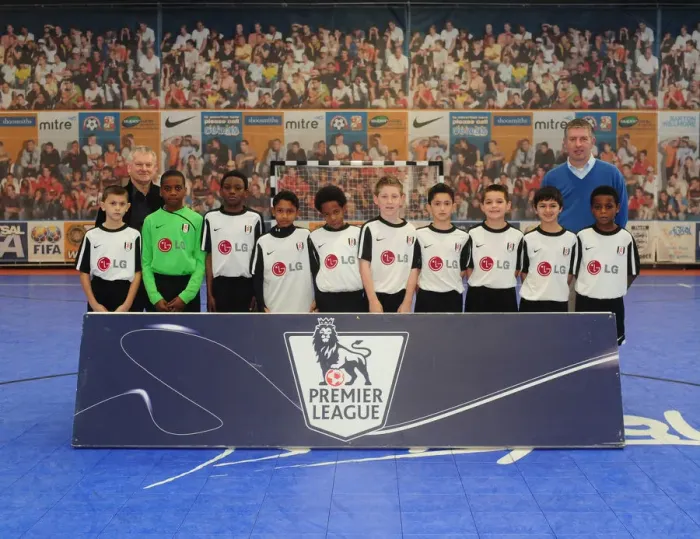 Framed Print : Bristol City First Team at 09-10 Academy Futsal Tournament: A Season of Determination and Skill