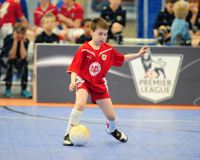 Framed Print : Bristol City First Team: 09-10 Academy Futsal Tournament Win