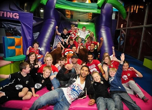 Bristol City First Team: 09-10 Holiday Cheer at Jump - City Redz Christmas Party