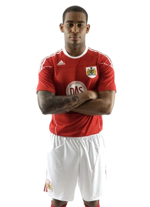 Framed Print : Bristol City First Team: 09-10 New Kit