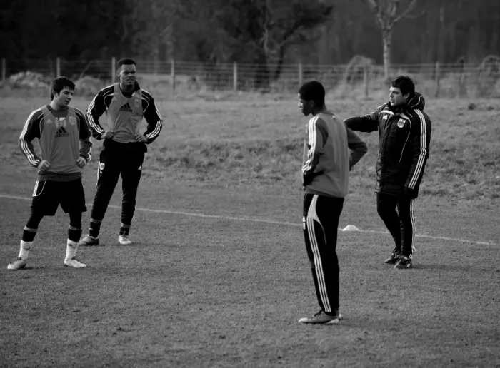 Framed Print : Bristol City First Team: 2010-11 - Nurturing Tomorrow's Football Stars: Academy Training