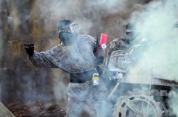 Bristol City First Team: 2011-12 Season - Gearing Up for the Pitch: Paintball Training Sessions (Bristol City Paintball)