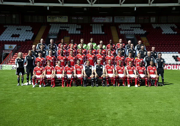 Bristol City First Team: 2011-2012 - Season 11-12 Team Photo