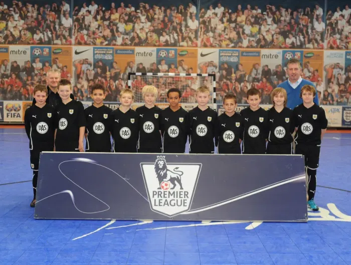 Framed Print : Bristol City First Team at Academy Futsal Tournament (Season 09-10) Framed Print : Bristol City First Team at Academy Futsal Tournament (Season 09-10)
