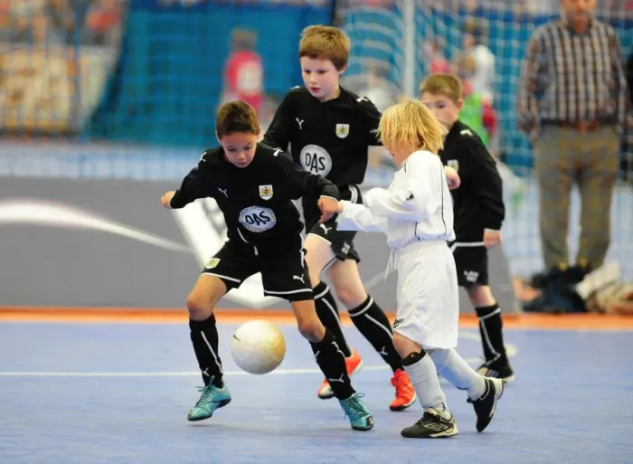 Framed Print : Bristol City First Team: Champions of the 09-10 Academy Futsal Tournament