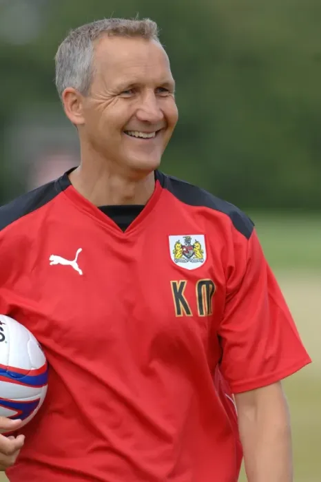 Framed Print : Bristol City First Team: Gearing Up for the 08-09 Season - Pre-Season Training