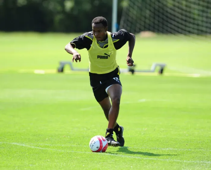 Framed Print : Bristol City First Team: Gearing Up for the 09-10 Season - Pre-Season Training