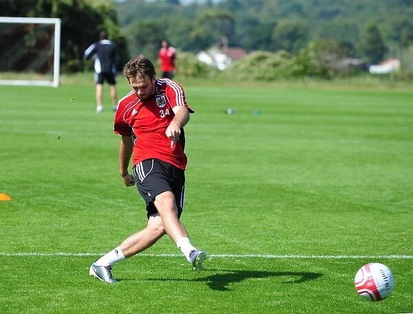 Bristol City First Team: Gearing Up for the 10-11 Season - Training Session on September 2, 2010