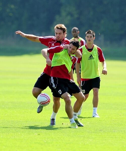 Bristol City First Team: Gearing Up for the 10-11 Season - Training Session, September 2, 2010