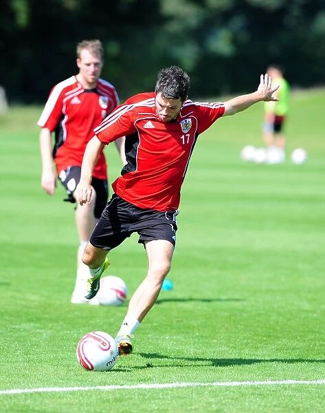 Bristol City First Team: Gearing Up for the 2010-11 Season - Intense Training Sessions (Behind the Scenes)