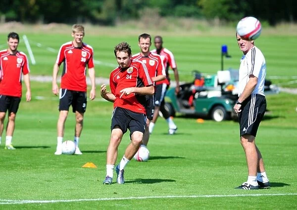 Bristol City First Team: Gearing Up for the 2010-11 Season - Training Session (September 2)