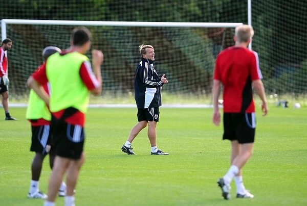 Bristol City First Team: Gearing Up for the 2010-11 Season - Training Session on September 9