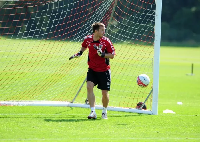 Framed Print : Bristol City First Team: Gearing Up for the 2010-11 Season - Training Session