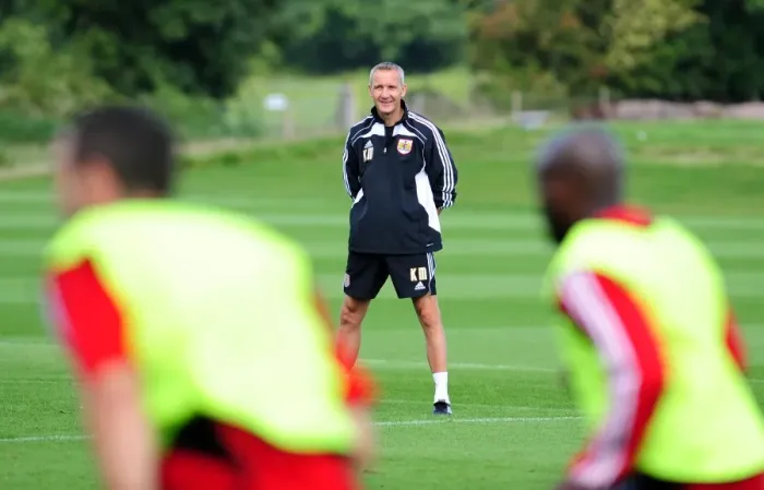 Framed Print : Bristol City First Team: Gearing Up for the 2010-11 Season - Training Session (9-9-10) Framed Print : Bristol City First Team: Gearing Up for the 2010-11 Season - Training Session (9-9-10)