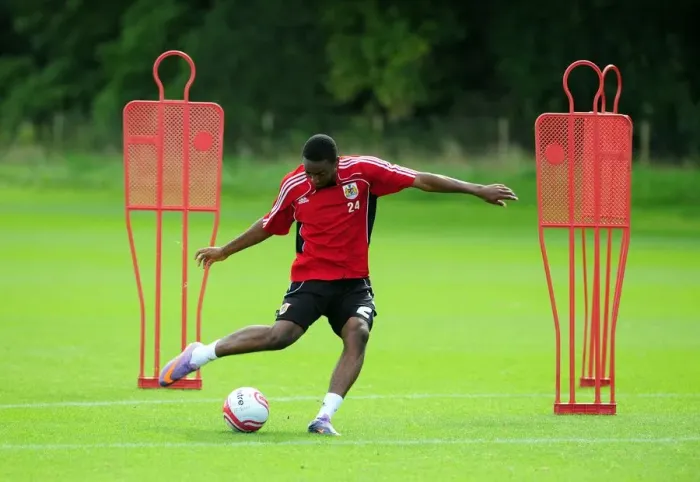 Framed Print : Bristol City First Team: Gearing Up for the 2010-11 Season - Training Session on September 9th Framed Print : Bristol City First Team: Gearing Up for the 2010-11 Season - Training Session on September 9th