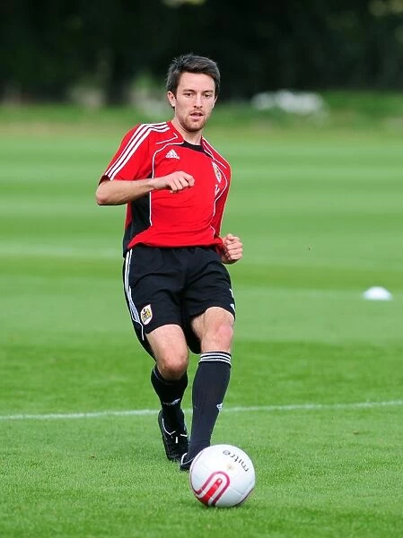 Bristol City First Team: Gearing Up for the Big League - Training Session 9-9-10, Season 10-11