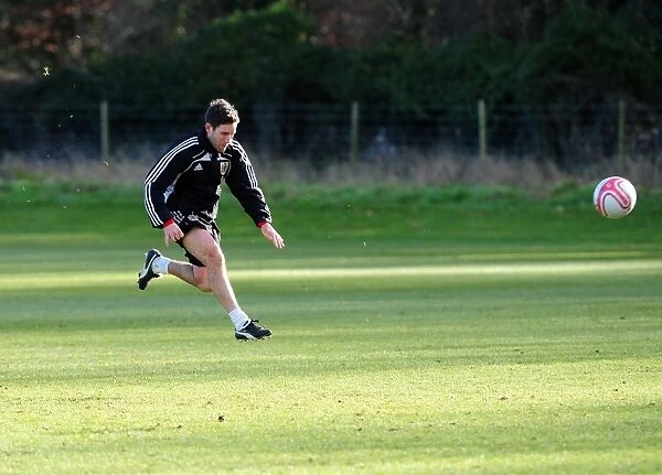 Bristol City First Team: Gearing Up for the Pitch - January 2011 Training