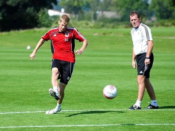 Bristol City First Team: Gearing Up for Season 10-11 - Training Session on September 2, 2010