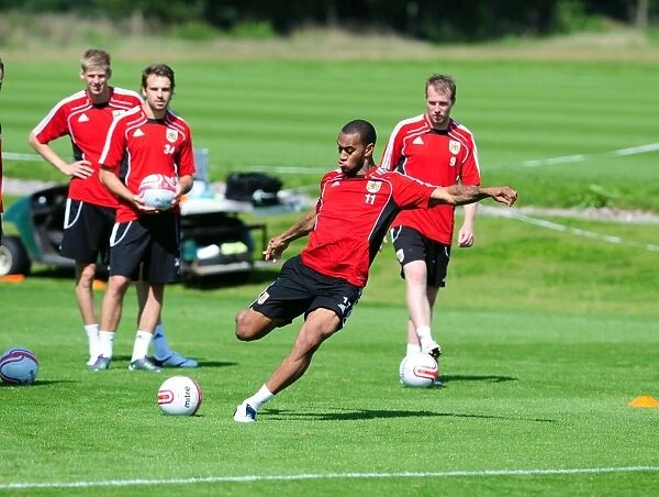 Bristol City First Team: Gearing Up for Season 10-11 - Training Session, September 2, 2010