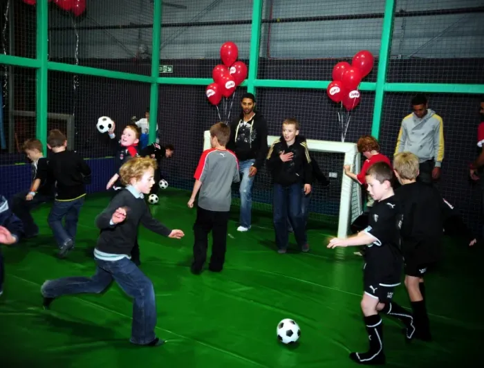 Framed Print : Bristol City First Team: Holiday Cheer at City Redz Christmas Party at Jump (Season 09-10) Framed Print : Bristol City First Team: Holiday Cheer at City Redz Christmas Party at Jump (Season 09-10)