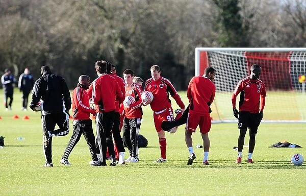 Bristol City First Team: January 2011 Training Session (Season 10-11)