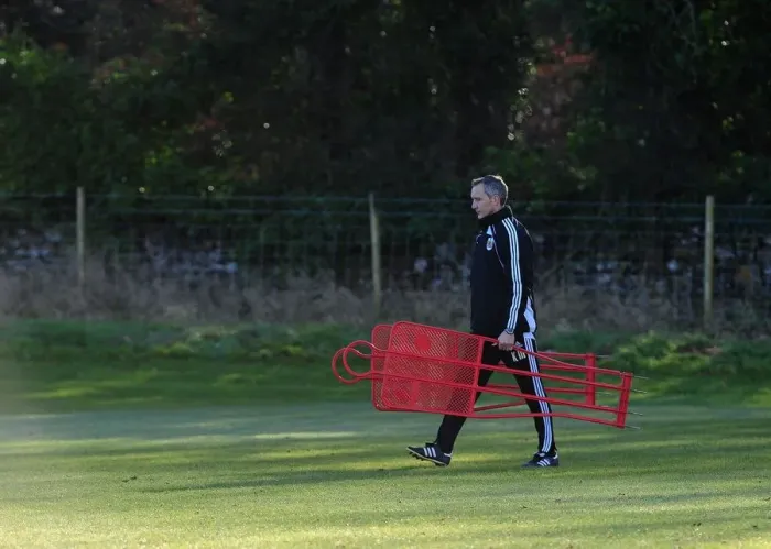 Framed Print : Bristol City First Team: January 2011 Training Session - Season 10-11 Framed Print : Bristol City First Team: January 2011 Training Session - Season 10-11