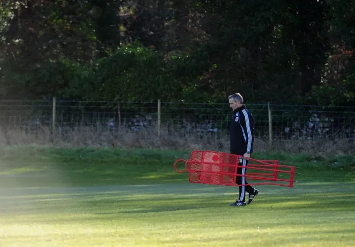 Framed Print : Bristol City First Team: Kick-Starting the 2010-11 Season Training (January 1, 2011) Framed Print : Bristol City First Team: Kick-Starting the 2010-11 Season Training (January 1, 2011)