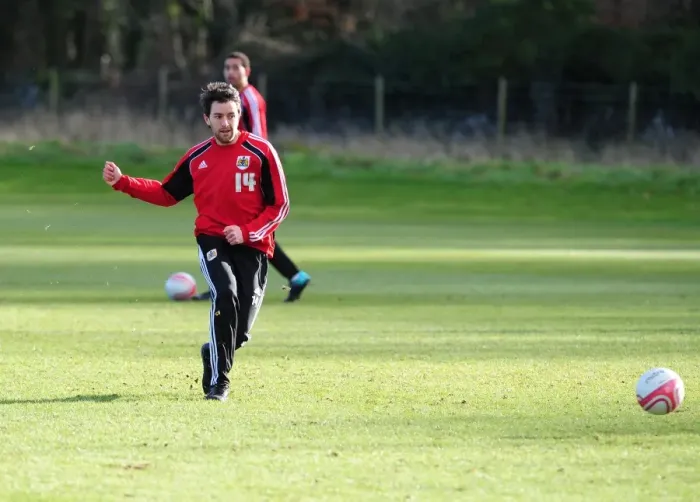 Framed Print : Bristol City First Team: Kick-Starting the 2010-11 Season - Training Session (January 1, 2011) Framed Print : Bristol City First Team: Kick-Starting the 2010-11 Season - Training Session (January 1, 2011)