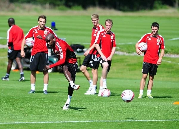 Bristol City First Team: Kicking Off the 2010-11 Season - Training Sessions Begin