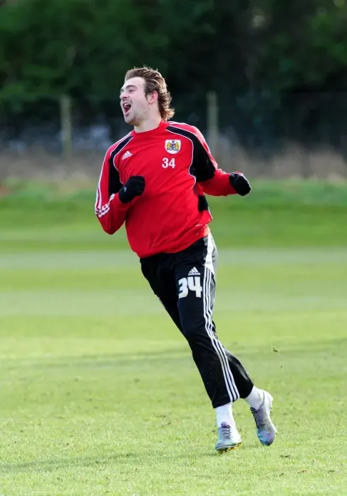 Framed Print : Bristol City First Team: Kicking Off the New Year - Training Session, January 1, 2011 Framed Print : Bristol City First Team: Kicking Off the New Year - Training Session, January 1, 2011