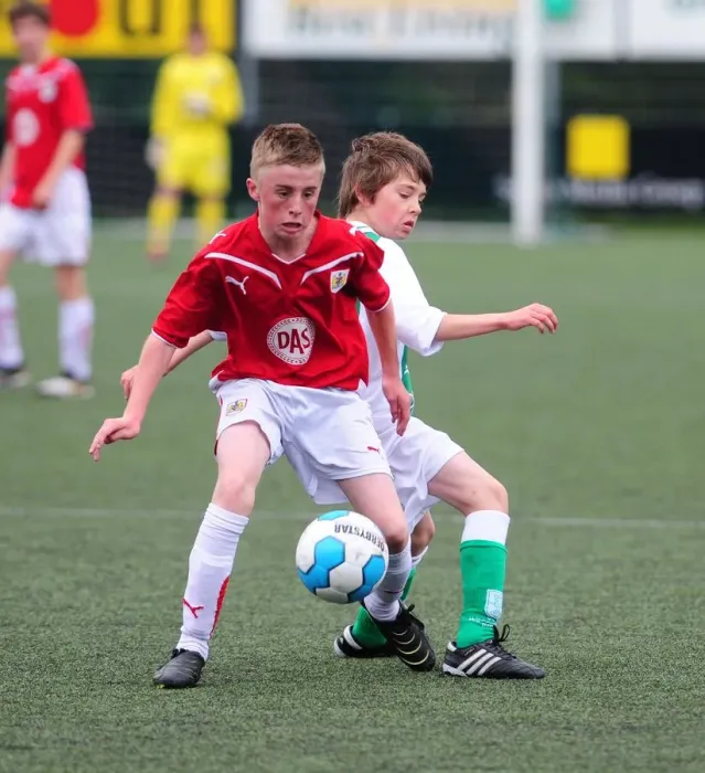 Framed Print : Bristol City First Team: Nurturing the Next Football Stars at the Academy Tournament (Season 09-10)