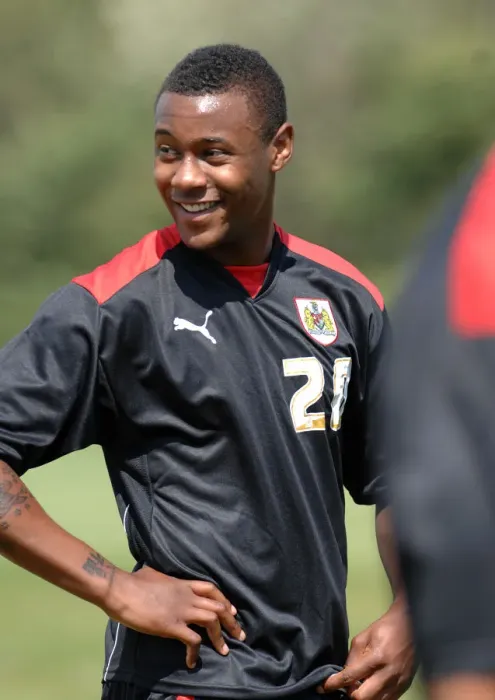 Framed Print : Bristol City First Team: Pre-Season Training 08-09 - Gearing Up for the New Season Framed Print : Bristol City First Team: Pre-Season Training 08-09 - Gearing Up for the New Season