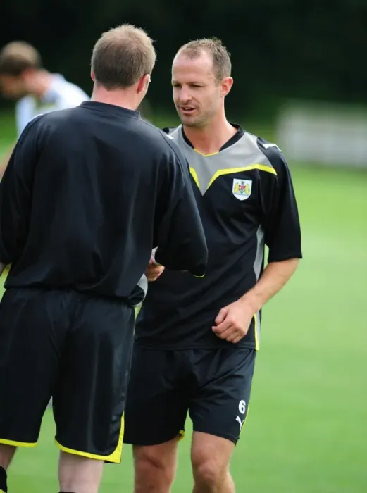 Framed Print : Bristol City First Team: Pre-Season Training 09-10 - Gearing Up for the New Season
