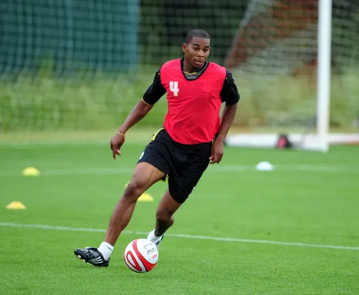 Framed Print : Bristol City First Team: Pre-Season Training 09-10 - Gearing Up for the New Season