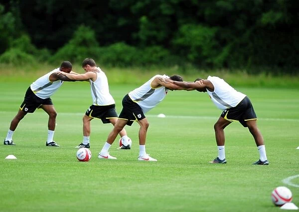 Bristol City First Team: Pre-Season Training 09-10 - Gearing Up for the New Football Season