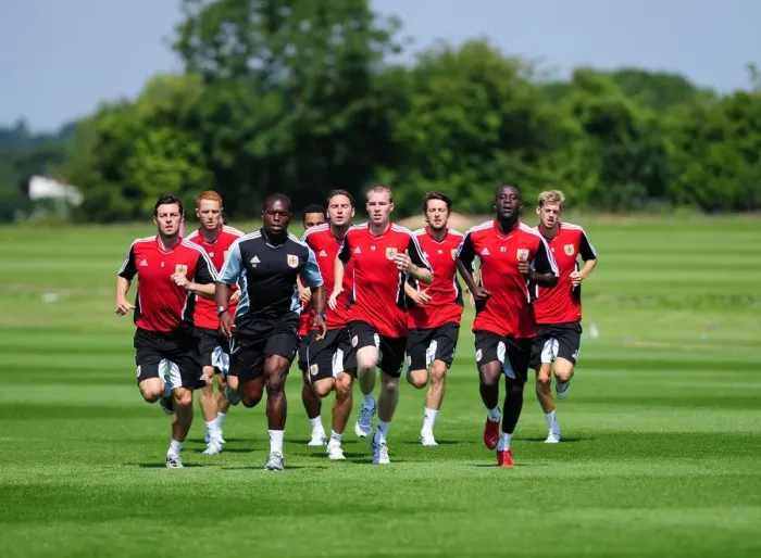 Framed Print : Bristol City First Team: Pre-Season Training 2011-12 - Gearing Up for the New Season Framed Print : Bristol City First Team: Pre-Season Training 2011-12 - Gearing Up for the New Season