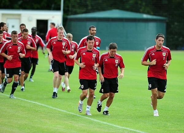 Bristol City First Team: Pre-Season Training 2010-2011 - Gearing Up for Season 10-11
