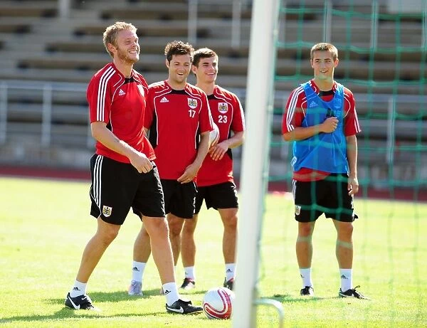Bristol City First Team: Pre-Season Training in Sweden 2010-2011 - Gearing Up for Season 10-11: The Swedish Training Sessions