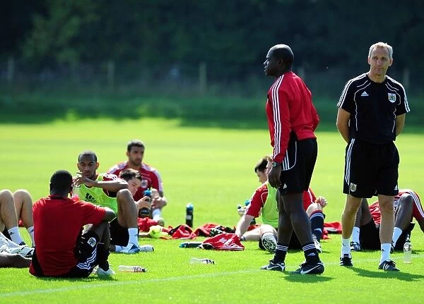 Bristol City First Team: Preparing for the 2010-11 Season - September Training Session