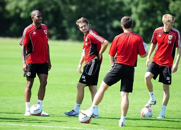 Bristol City First Team: Preparing for Season 10-11 - Training Sessions (September 2, 2010)