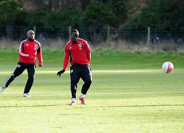 Bristol City First Team: Preparing for Season 10-11 Training (January 2011)