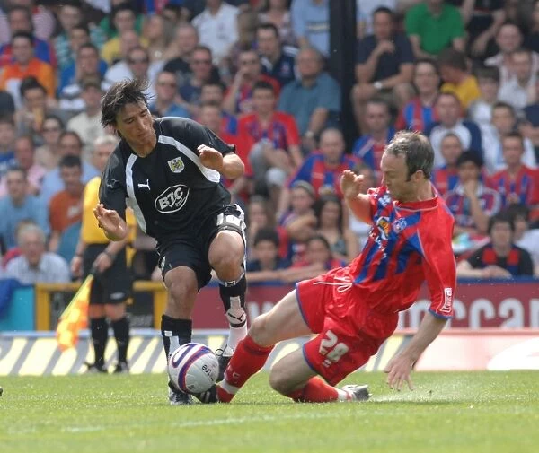 Bristol City First Team: Season 07-08: Crystal Palace v Bristol City Play Off 1st Leg