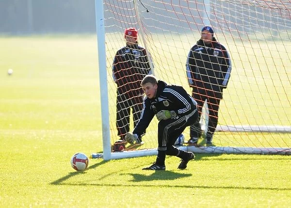 Bristol City First Team Training: January 2011 - Season 10-11