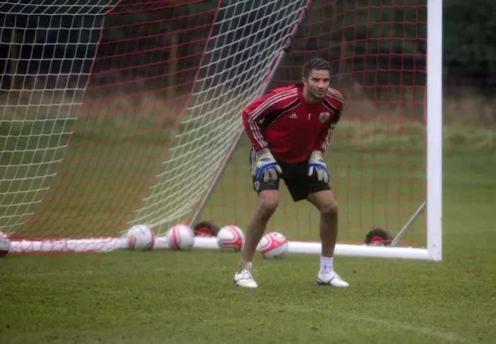 Framed Print : Bristol City First Team Training - January 13, 2011