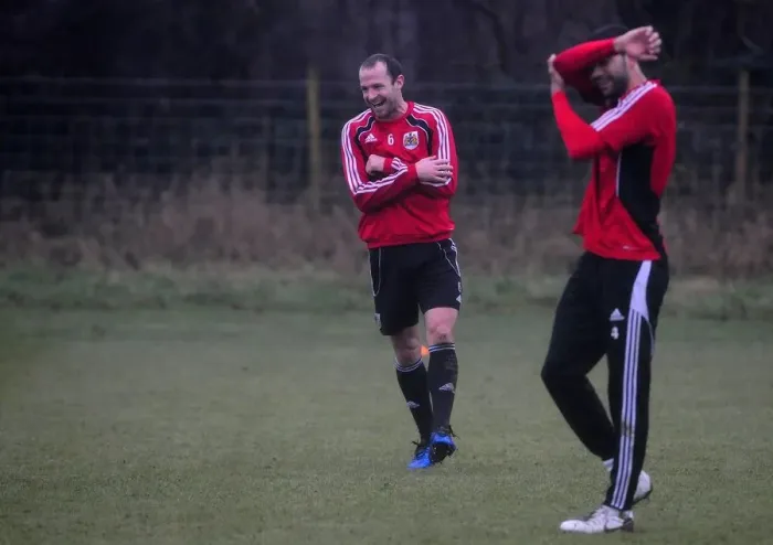 Framed Print : Bristol City First Team Training - January 13, 2011 (Season 10-11)